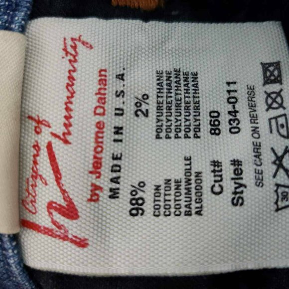 Citizens Of Humanity Linda Flare Jeans Blue Denim Coin Pocket 26x31 - Picture 5 of 7